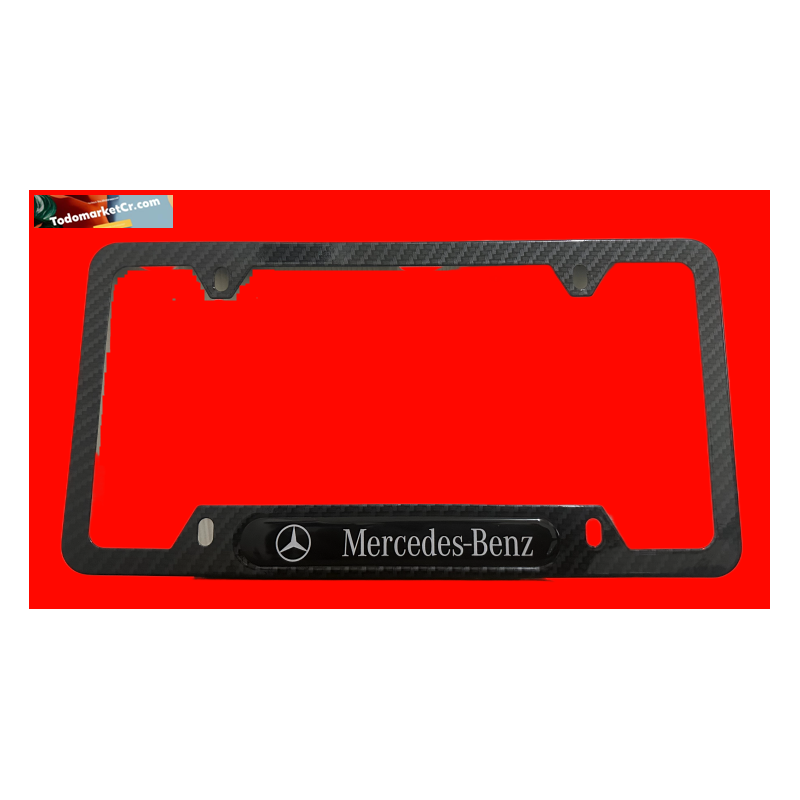 Portaplaca para mercedez benz