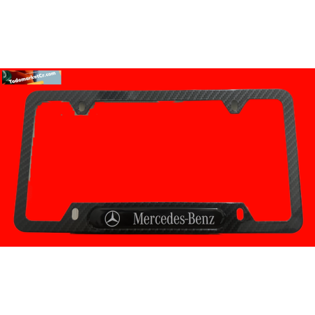 Portaplaca para mercedez benz