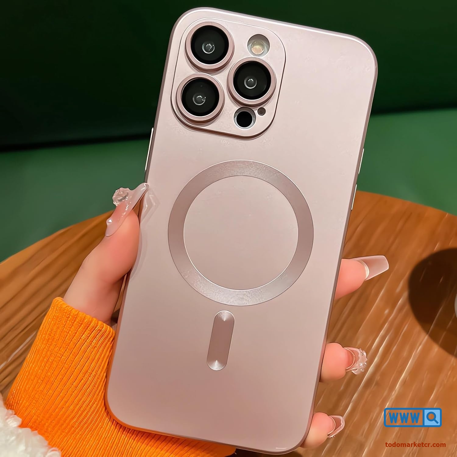 ✨ Case magnético para iPhone 15 Pro Max