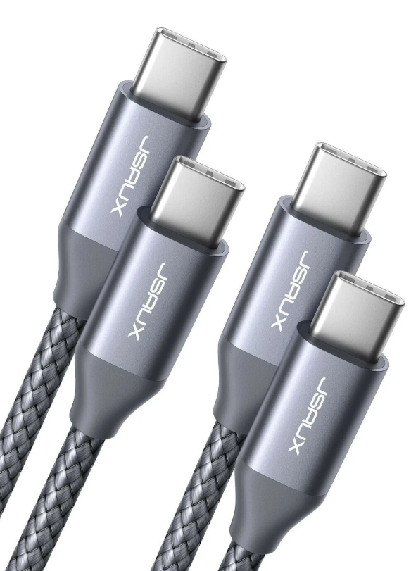 🔌⚡ Cable JSAUX USB-C a USB-C 60W